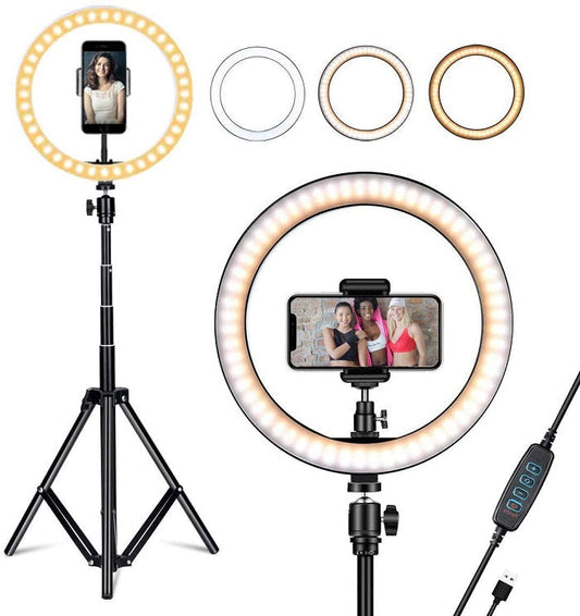 12” Ring Light & Stand