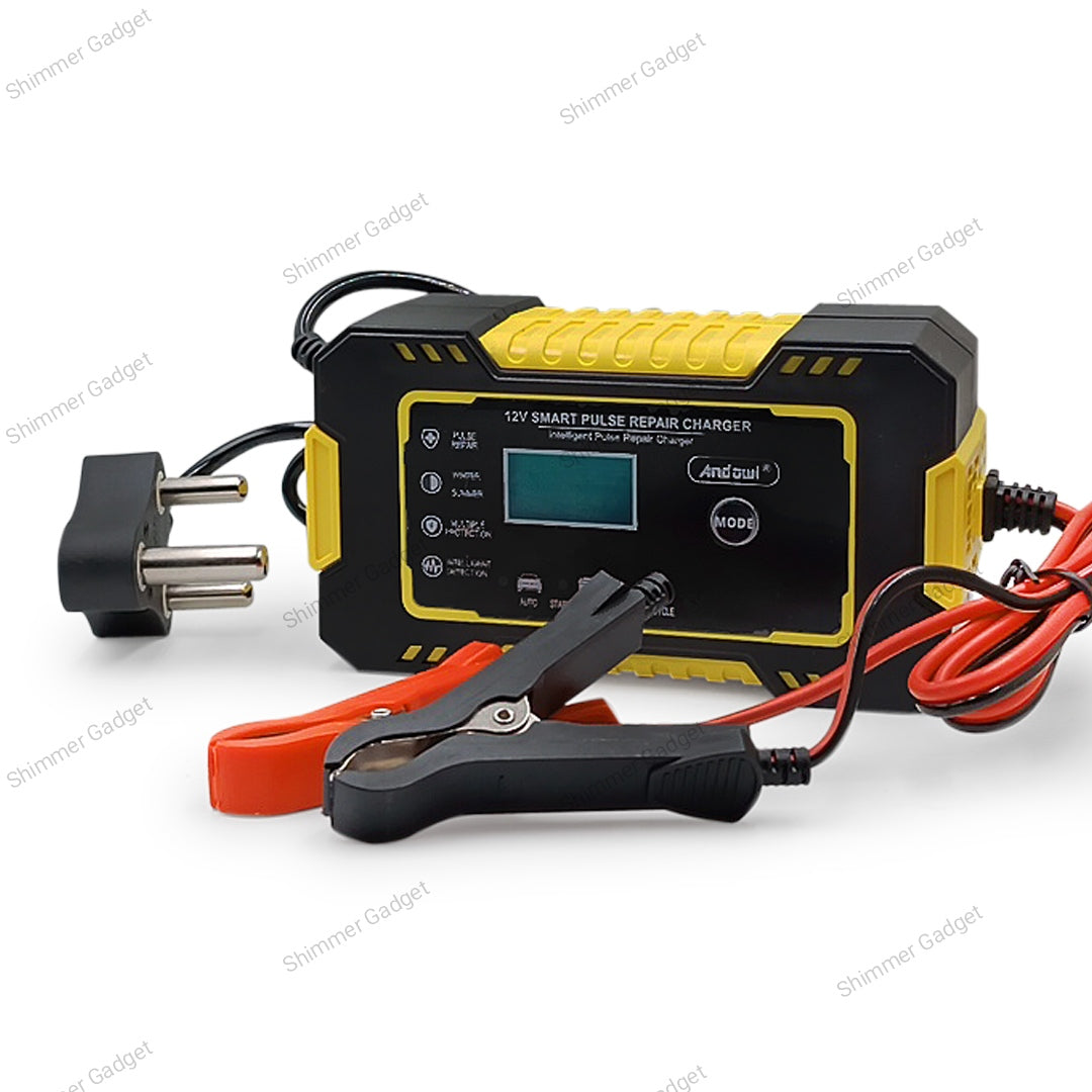 12V 4Ah-100Ah Touch switch Screen Multi-Function 6A Pulse Repair